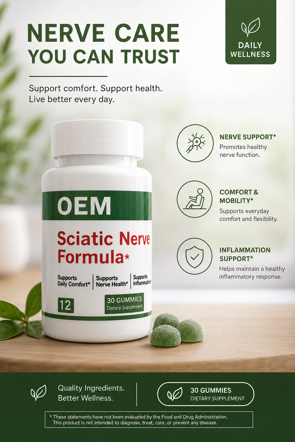 OEM SCIATIC NERVE FORMULA