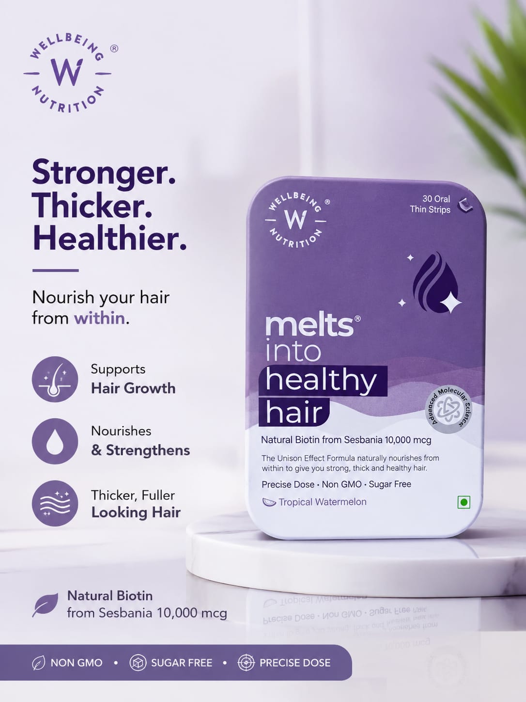 MELT INTO HEALTHY HAIR