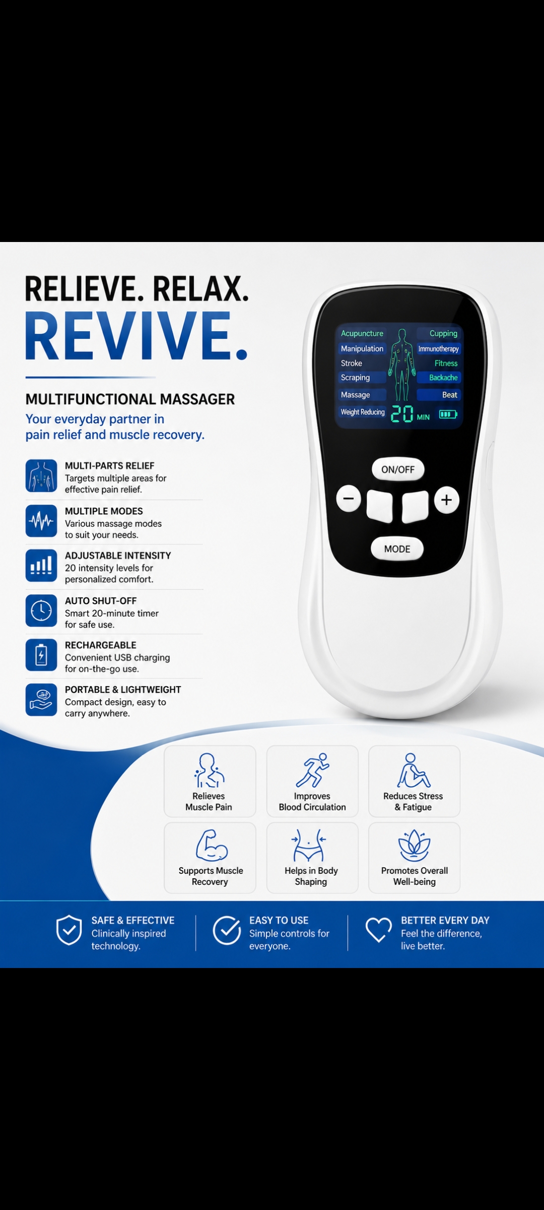 MULTIFUNCTIONAL MASSAGER